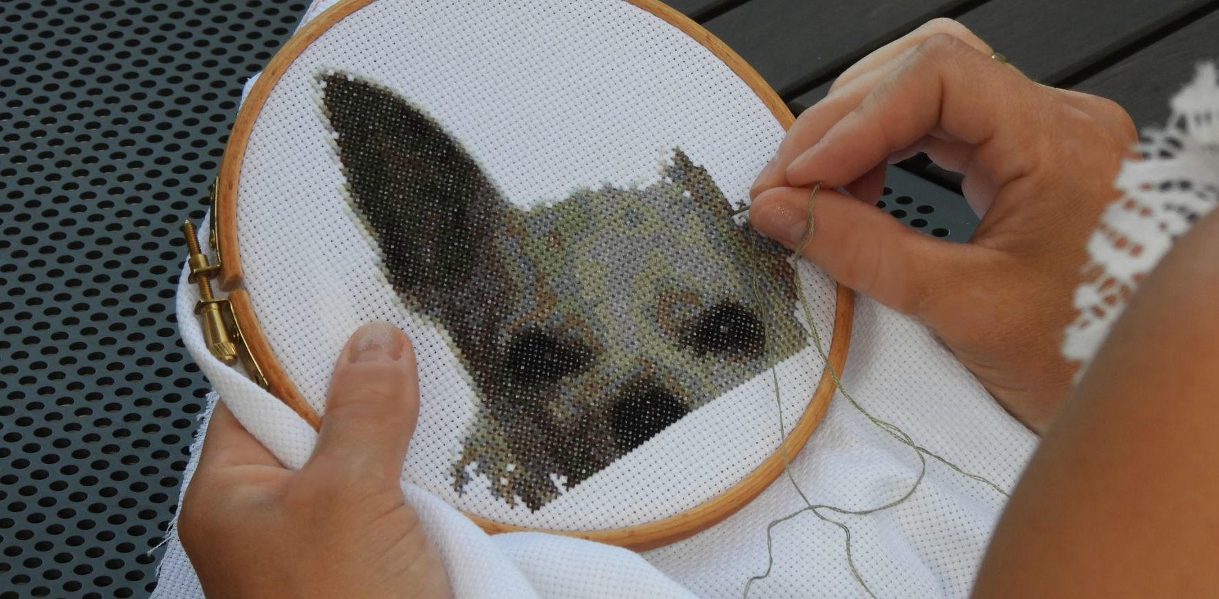 Example of unfinished work.